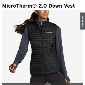 NWT Eddie Bauer Microtherm Down Vest